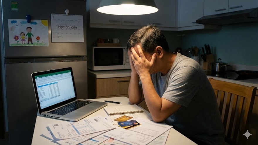 Nhà 4 người, vợ lương 10 triệu nhưng tháng nào cũng tiêu hết bay 30 triệu