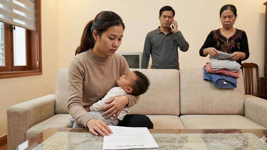 Hết Tết, tôi "nghẹt thở" vì chồng bắt nghỉ việc để ở nhà chăm con