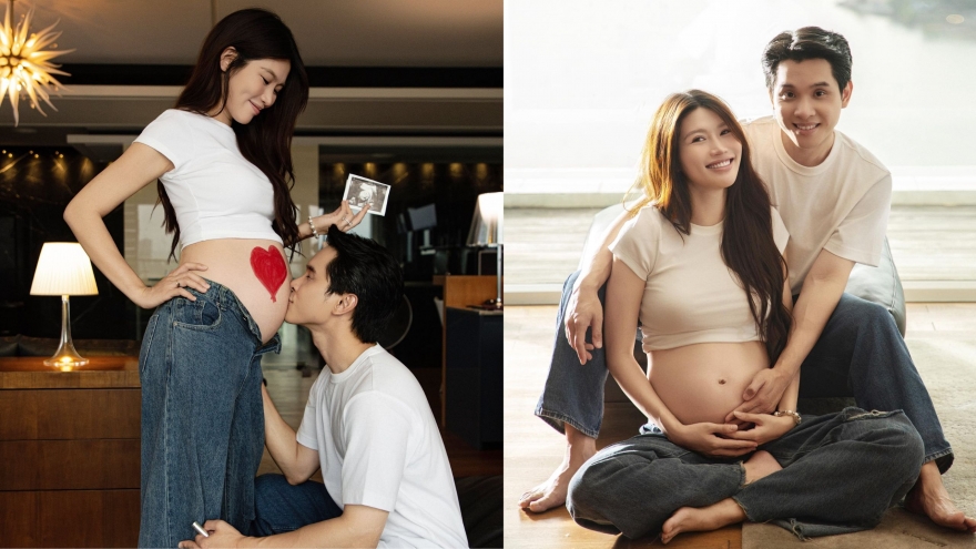 Sao Việt 15/2: Á hậu Quỳnh Châu khoe bụng bầu bên chồng doanh nhân