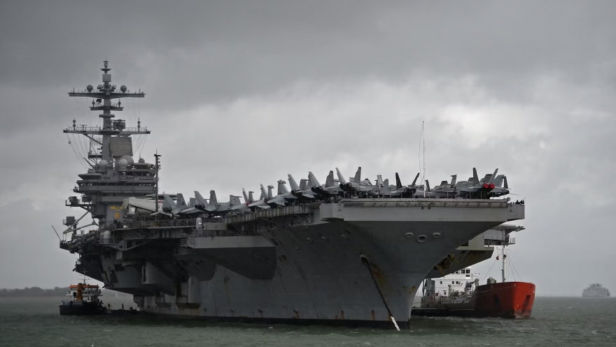 Mỹ điều thêm một nhóm tác chiến tàu sân bay tới Trung Đông
