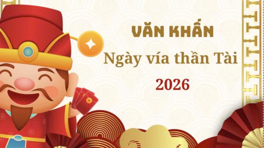 Văn khấn cúng vía thần Tài - Thổ địa mùng 10 tháng Giêng