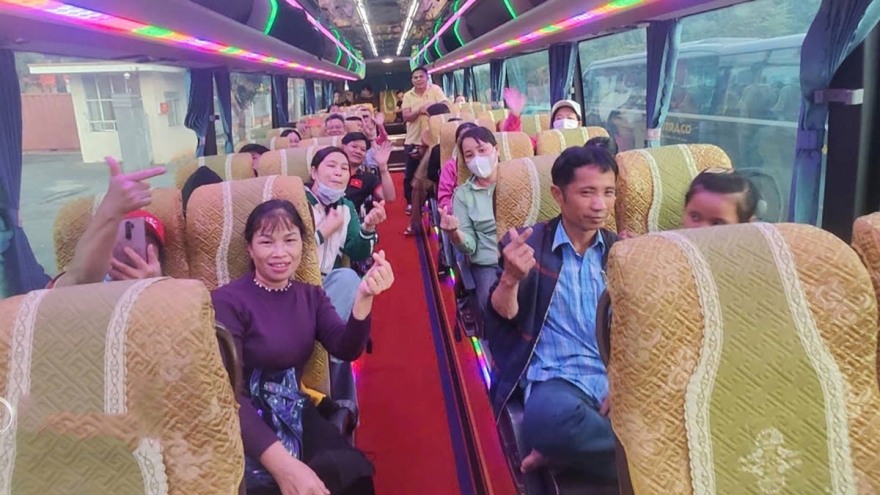 Những chuyến xe nghĩa tình đưa 2.800 công nhân Đồng Nai về quê đón Tết