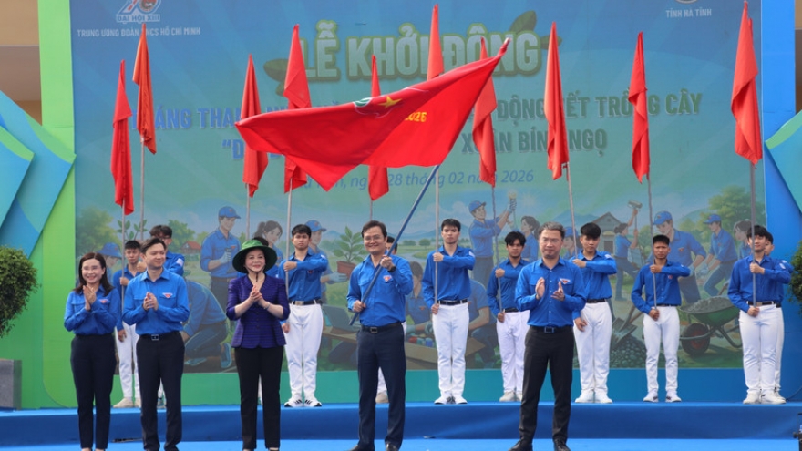 Youth Month, tree-planting drive launched in Ha Tinh