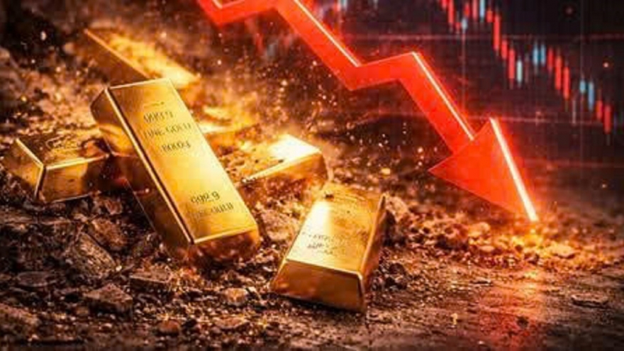 Giá vàng rơi tự do: Nhà đầu tư nên làm gì để tránh thua lỗ?