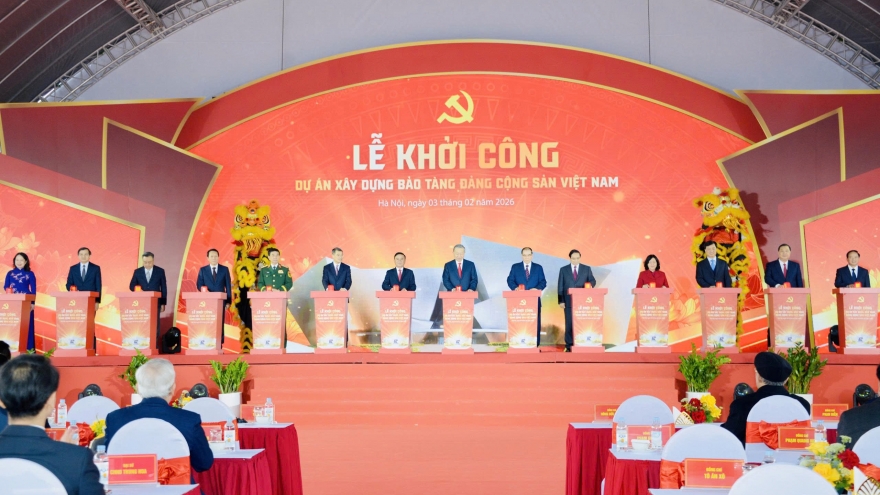 Tổng Bí thư Tô Lâm dự Lễ khởi công Dự án Bảo tàng Đảng Cộng sản Việt Nam