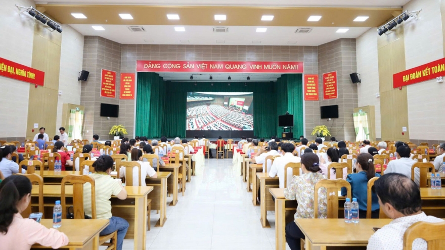 Cán bộ, đảng viên quyết tâm cụ thể hóa Nghị quyết Đại hội XIV bằng hành động