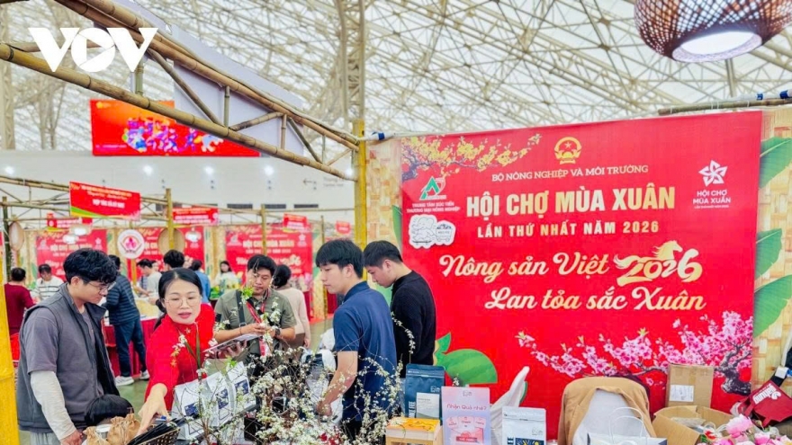 Hội chợ Mùa Xuân 2026: “Vị Tết” từ làng nghề, nông sản địa phương