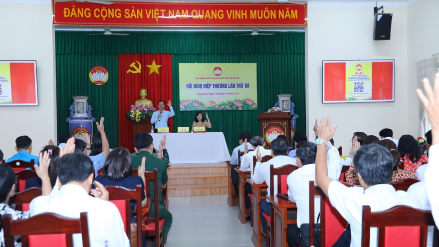 Đồng Nai chốt danh sách ứng cử viên ĐBQH và HĐND tỉnh