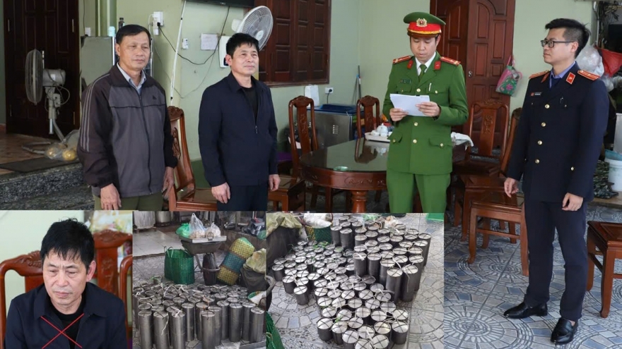 Ninh Bình: Khởi tố đối tượng sản xuất hơn 250kg giò chả chứa chất cấm hàn the