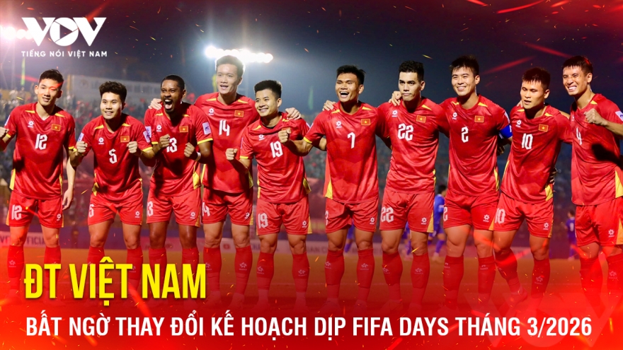 Tin bóng đá 4-3: ĐT Việt Nam bất ngờ thay đổi kế hoạch dịp FIFA Days tháng 3/2026
