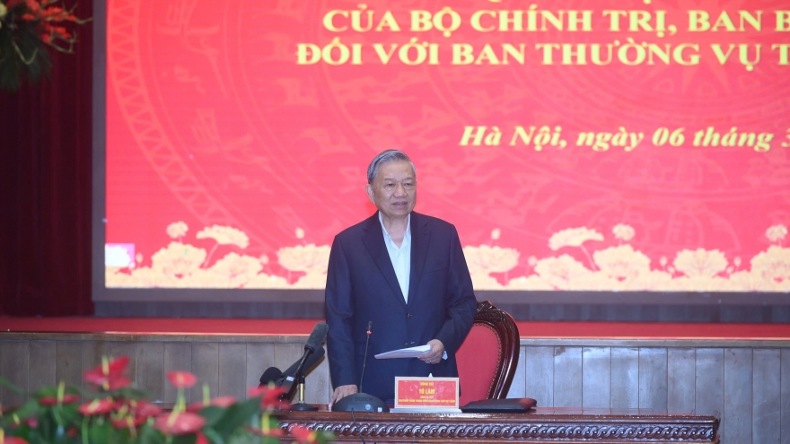 Tổng Bí thư Tô Lâm: Kiểm tra, giám sát phải đúng quy trình của Đảng