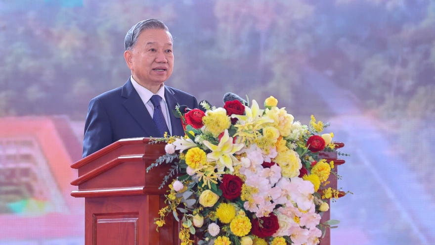 Tổng Bí thư Tô Lâm: Xây dựng trường nội trú liên cấp có ý nghĩa nhân văn sâu sắc