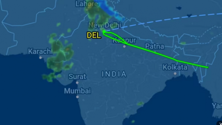 Máy bay Air India phải quay đầu sau 8 giờ vì chở nhầm khách