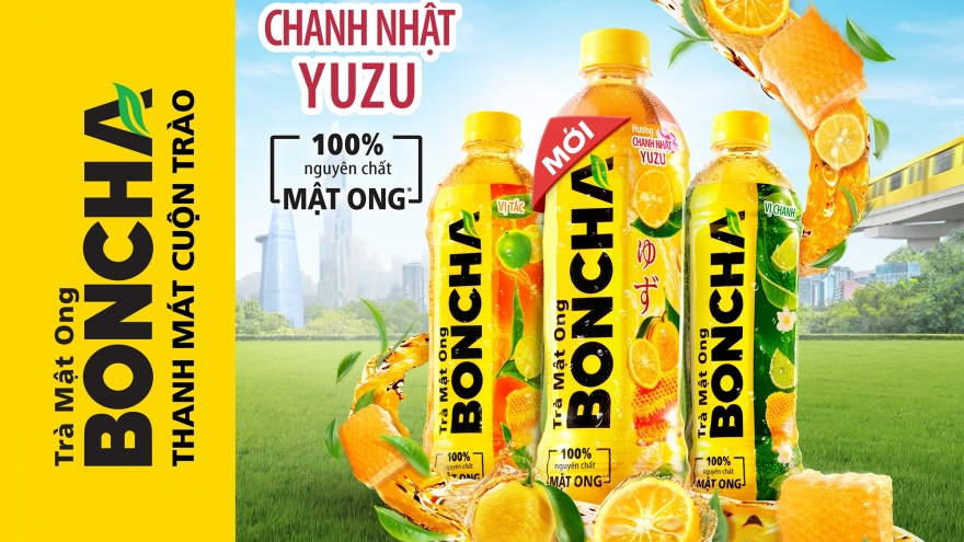 Hành trình 1.500 ngày ra mắt Trà mật ong BONCHA chanh Nhật Yuzu