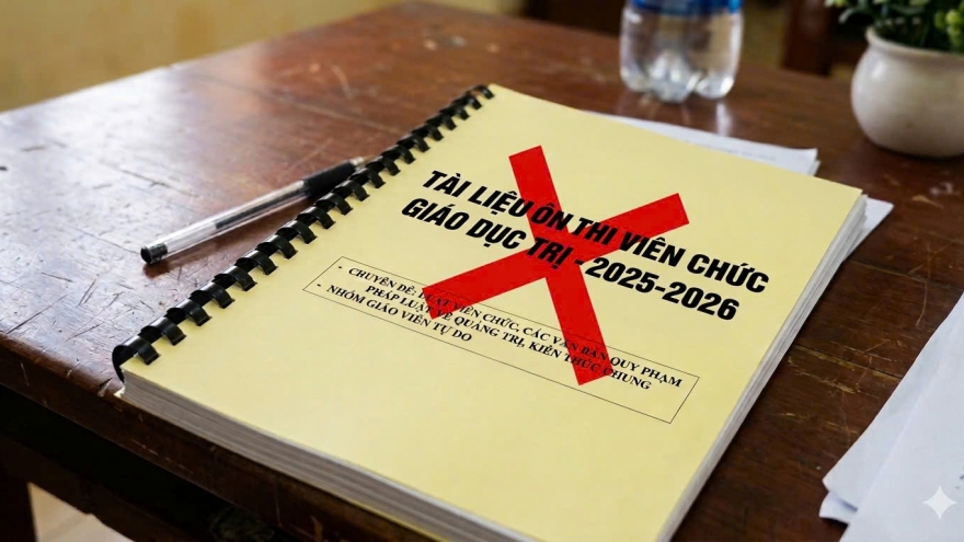 Đề nghị công an xử lý việc rao bán tài liệu ôn thi tuyển giáo viên ở Quảng Trị