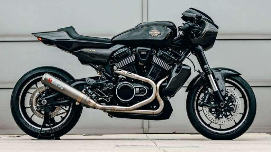 Harley-Davidson RMCR Concept gây chú ý với thân xe carbon, động cơ Revolution Max