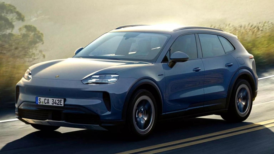 Porsche Cayenne S Electric 2026 ra mắt với động cơ mạnh tới 657 mã lực