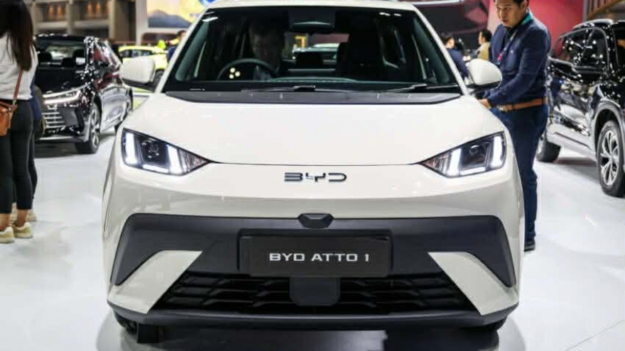 Xe điện cỡ nhỏ BYD Atto 1 ra mắt Thái Lan, giá từ 345 triệu đồng
