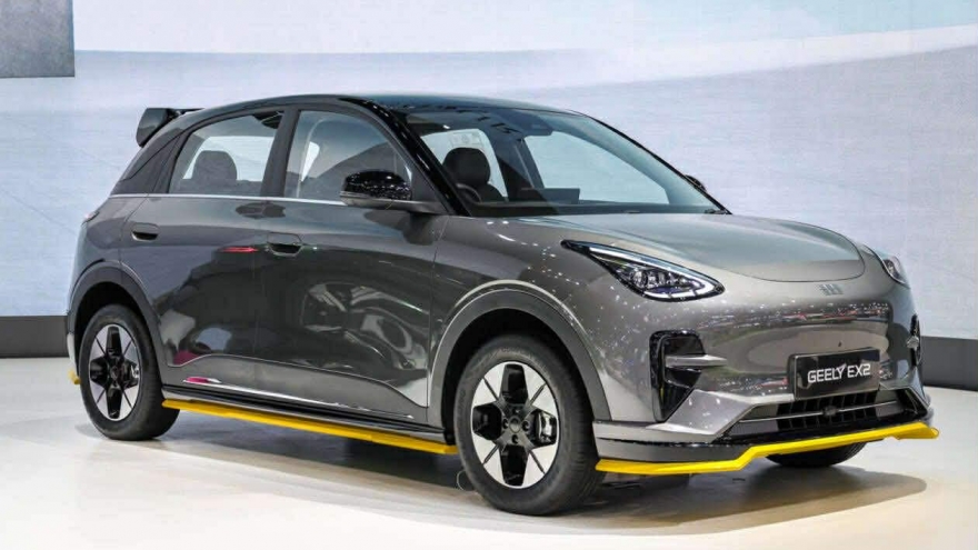 Geely EX2 sắp ra mắt Việt Nam xuất hiện bản độ bodykit tại Thái Lan