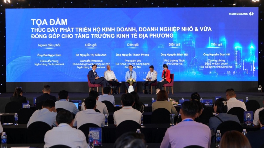 Techcombank đẩy mạnh hỗ trợ doanh nghiệp, hộ kinh doanh tại Đồng Nai