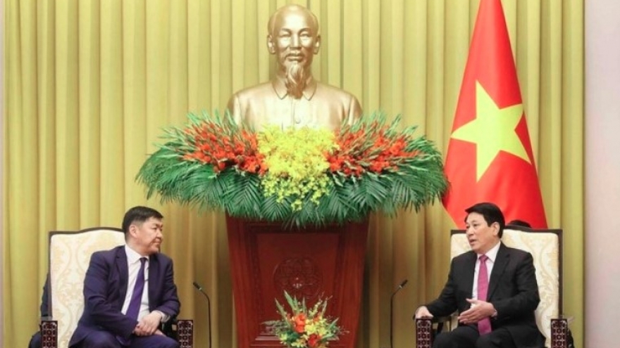 President receives Mongolian chief justice, highlights judicial cooperation