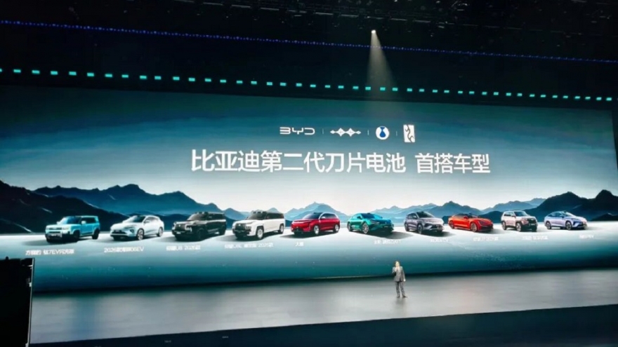BYD công bố kế hoạch xây dựng 20.000 trạm sạc nhanh tại Trung Quốc