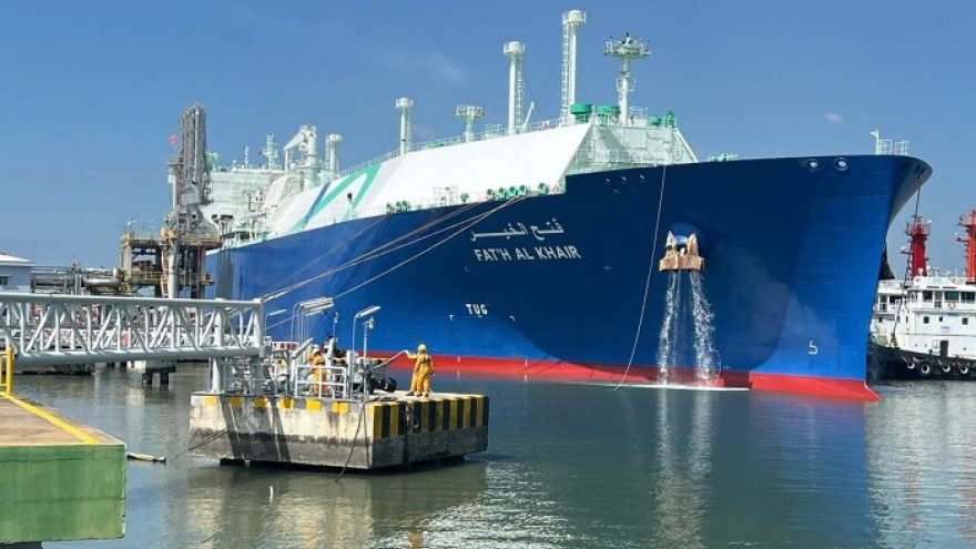 LNG carrier from Middle East arrives at Vietnam’s Thi Vai terminal