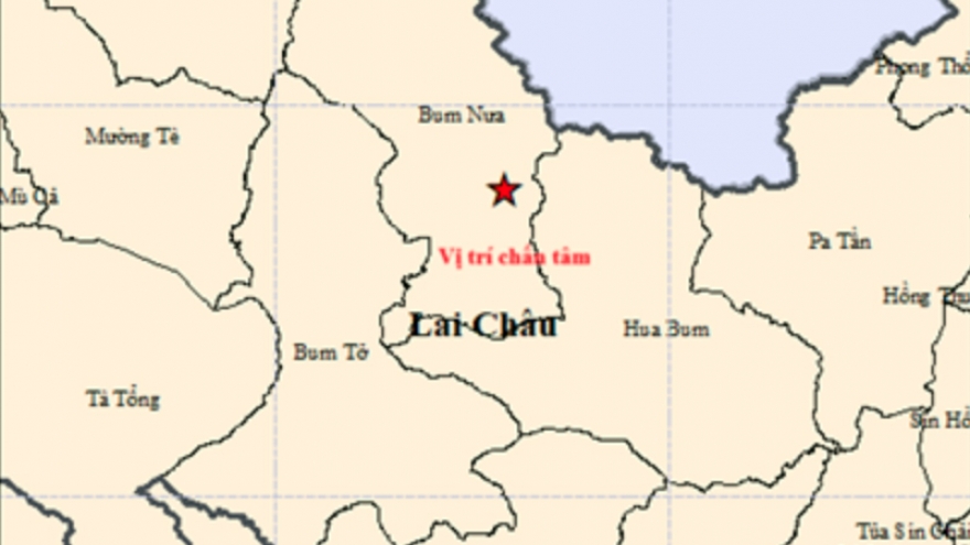 Minor earthquake recorded in Lai Chau, no damage or casualties reported
