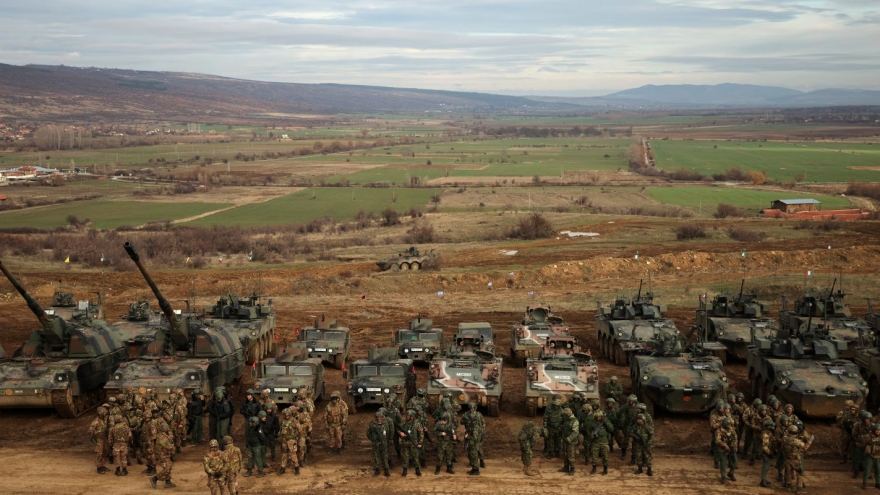 Các quốc gia đồng minh NATO tham gia tập trận Lá chắn Biển ở Biển Đen