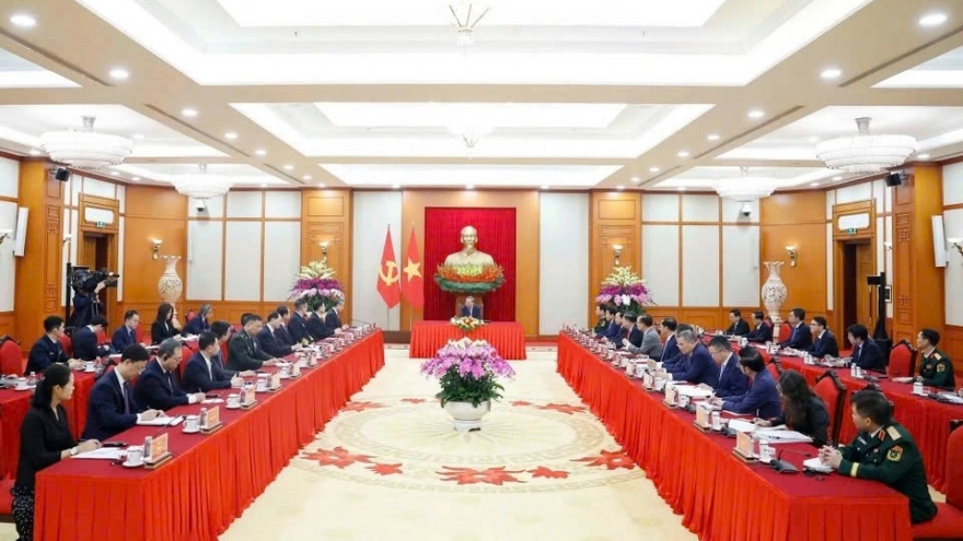 Party chief proposes strategic cooperation directions with China in new phase