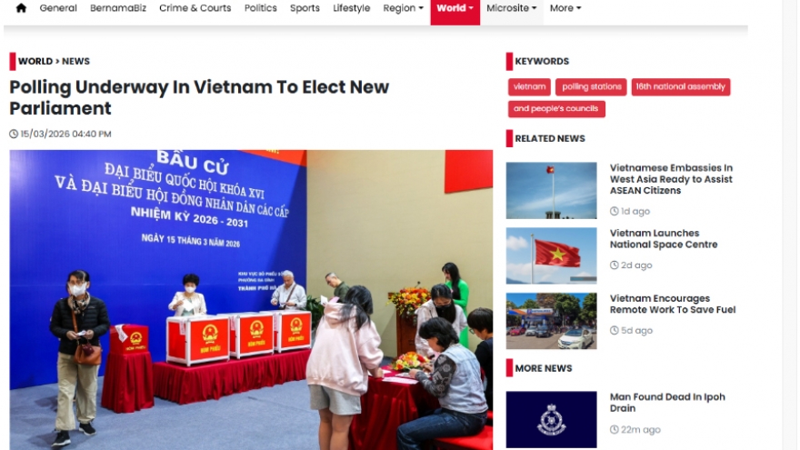 Vietnam elections grab regional headlines
