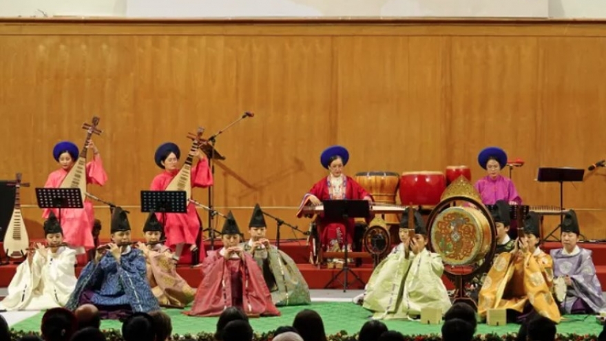 Vietnam–Japan Festival showcases Gagaku and Nha Nhac heritage