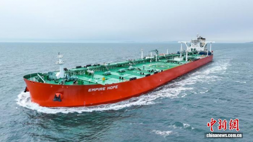 Trung Quốc bàn giao tàu chở dầu thô siêu lớn thế hệ mới