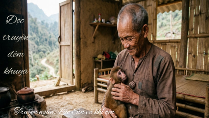 Đọc truyện đêm khuya: "Lão Sìn và khỉ con"