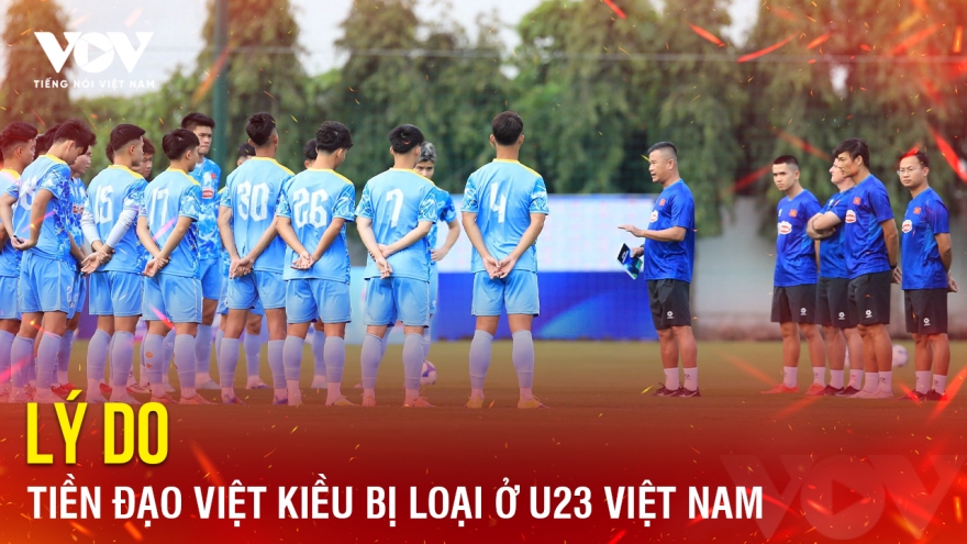 Tin bóng đá 22-3: Lý do tiền đạo Việt kiều bị loại ở U23 Việt Nam