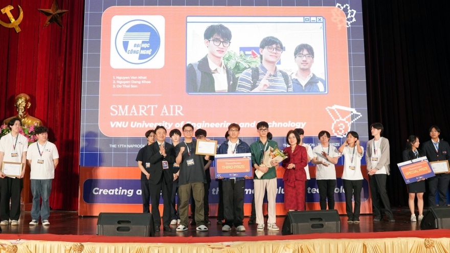 Vietnam wins third prize at NAPROCK Procon 2026 contest