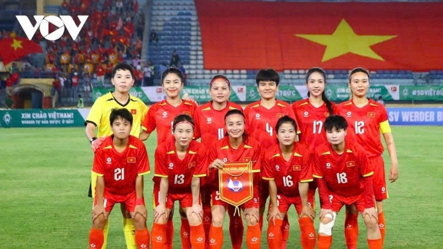 Vietnam women’s team drop one place in latest FIFA rankings