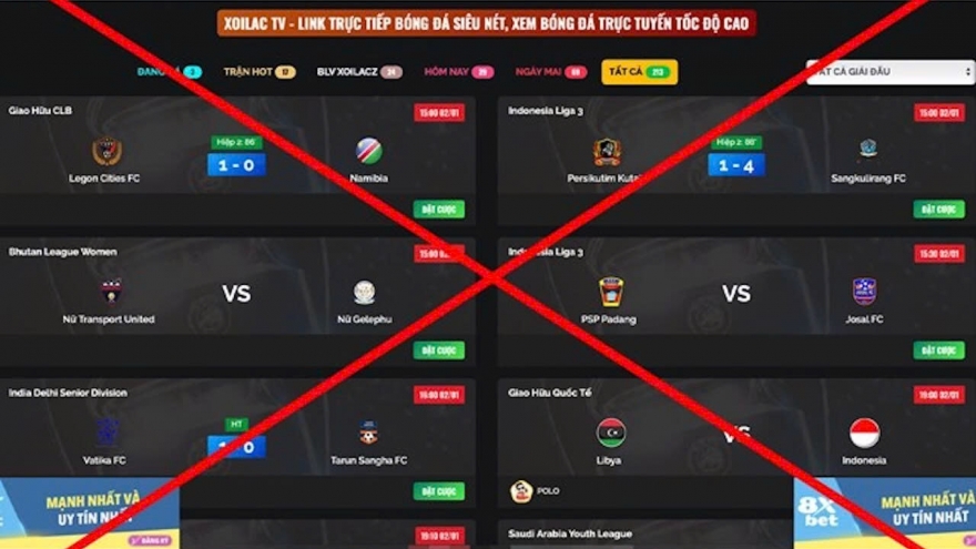 30 individuals prosecuted in Xoi Lac TV piracy and online gambling ring