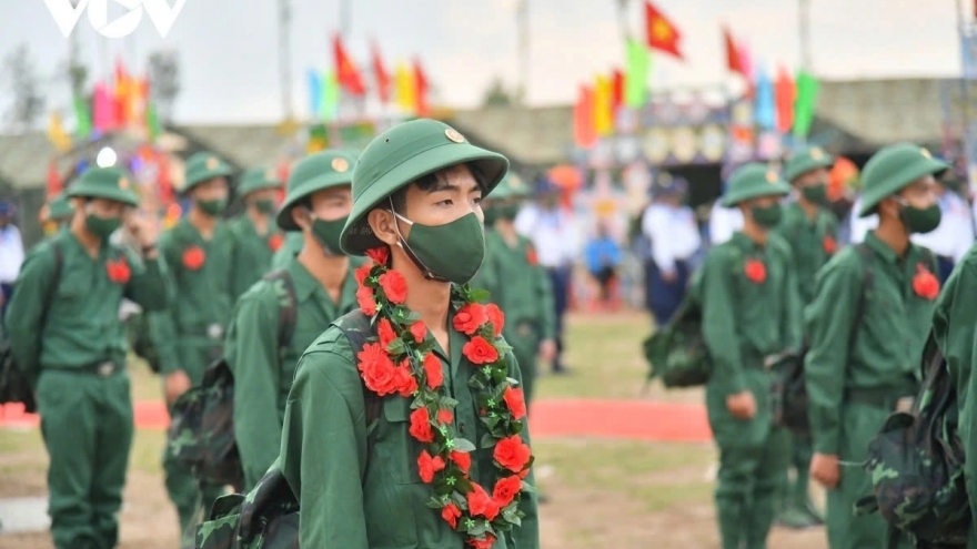 Lễ giao nhận quân tại các tỉnh, thành phố sẽ diễn ra từ ngày 4-5/3