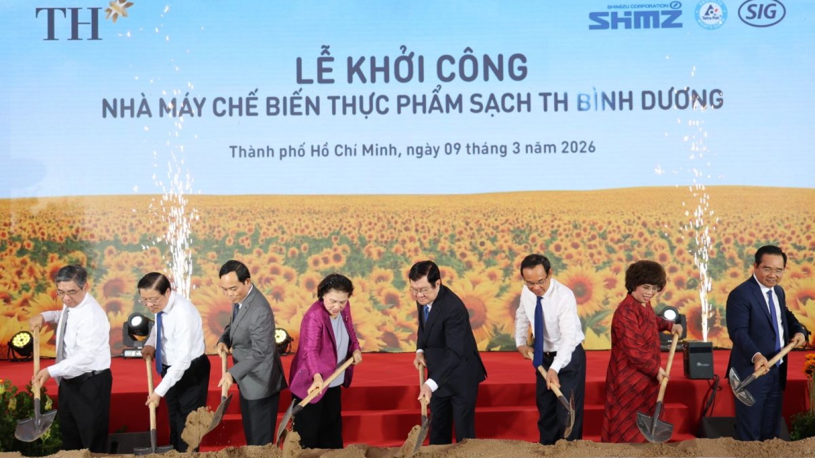 Tập đoàn TH khởi công nhà máy chế biến thực phẩm sạch công suất 1 triệu tấn