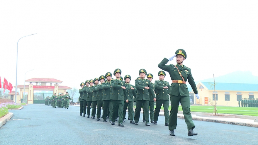 Chiến sĩ mới 5 tỉnh Tây Bắc chính thức bước vào mùa huấn luyện năm 2026