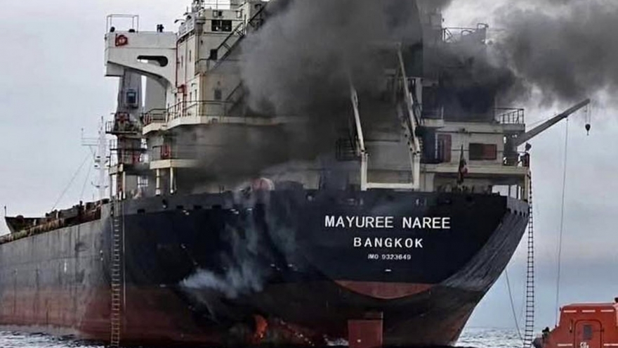 Tàu hàng Thái Lan bị tấn công gần eo biển Hormuz