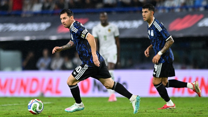 Messi ngồi dự bị, ĐT Argentina thắng sát nút đối thủ đứng thứ 115 trên BXH FIFA