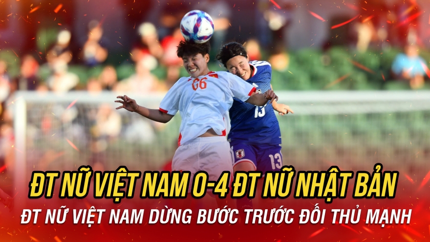 Để thua trước đối thủ quá mạnh, ĐT nữ Việt Nam dừng bước tại Asian Cup nữ 2026
