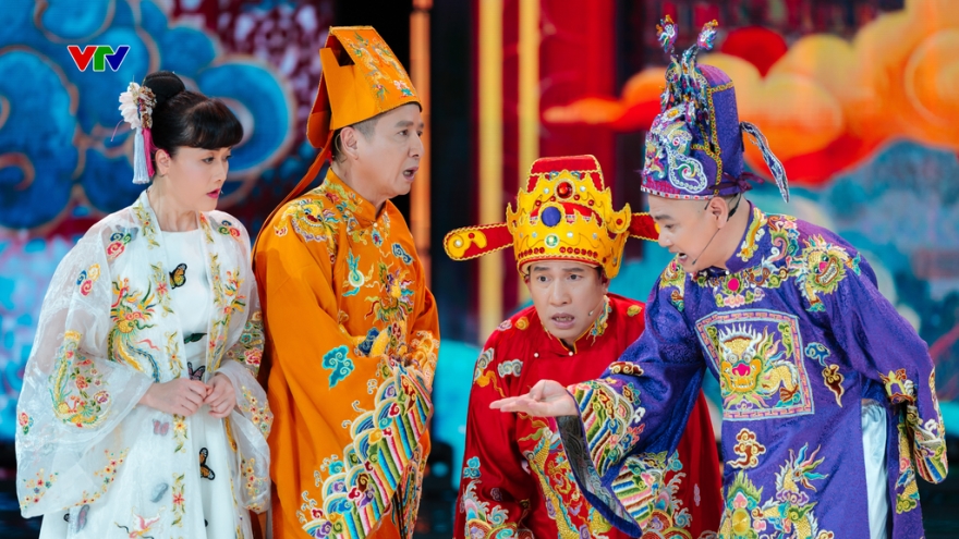 Dàn nghệ sĩ Táo quân trở lại trong chương trình "Cuộc hẹn với tháng Ba"