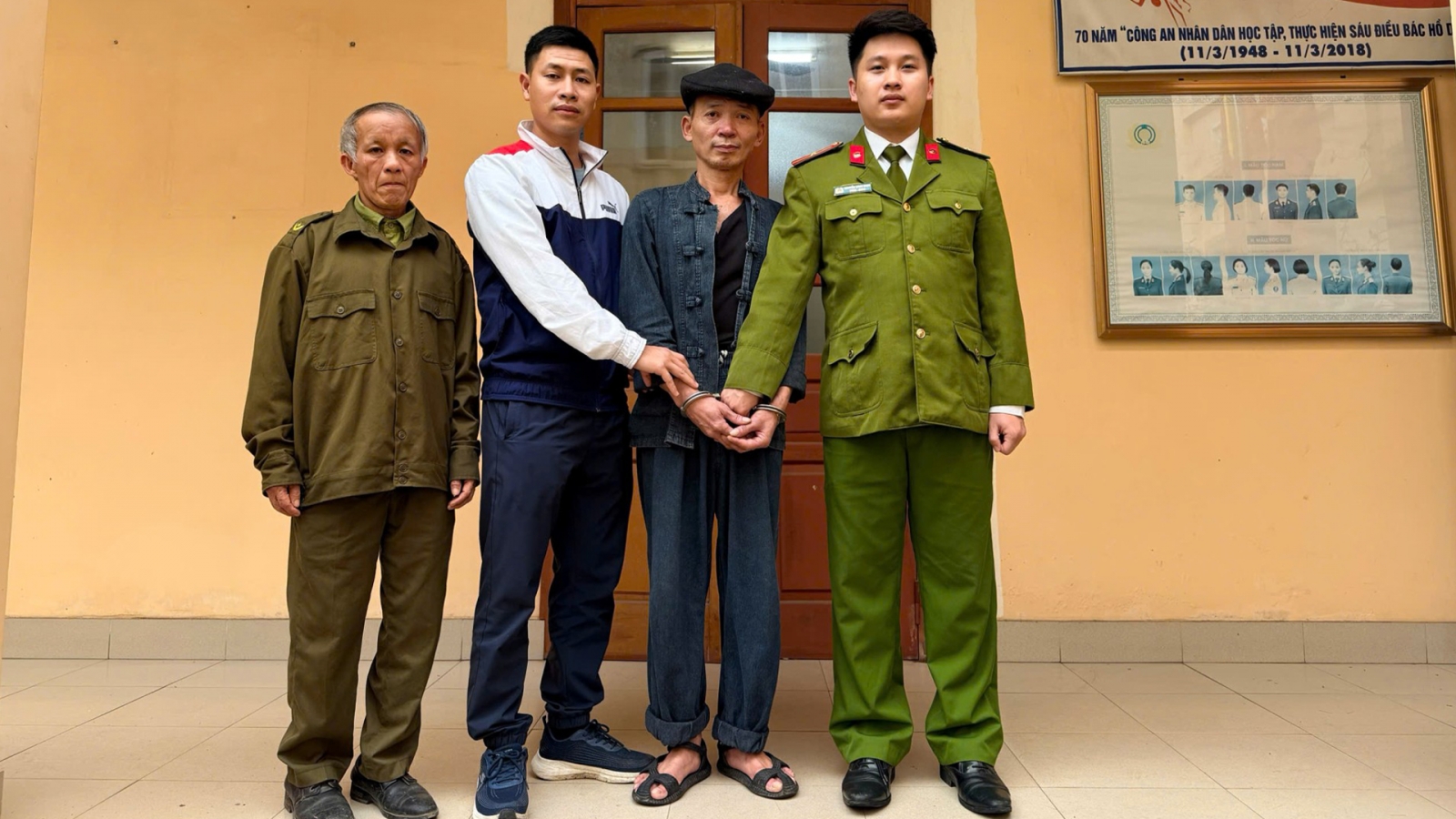 Bắt giữ đối tượng truy nã về tội cố ý gây thương tích tại Thái Nguyên