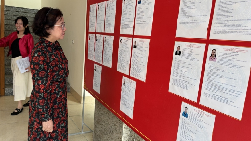 Mỗi lá phiếu có trách nhiệm là "viên gạch hồng" dựng xây tương lai của đất nước