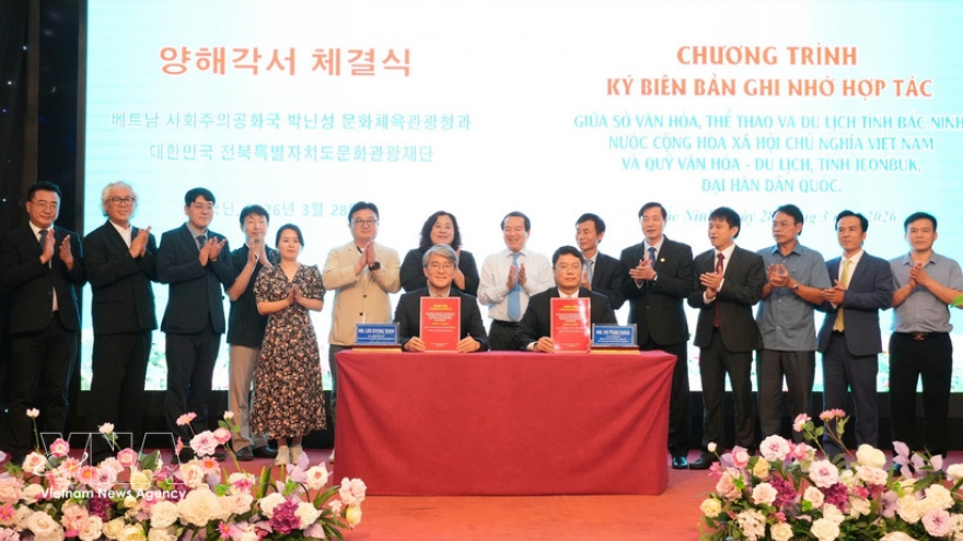 Bac Ninh, RoK’s Jeonbuk boost cultural, tourism cooperation