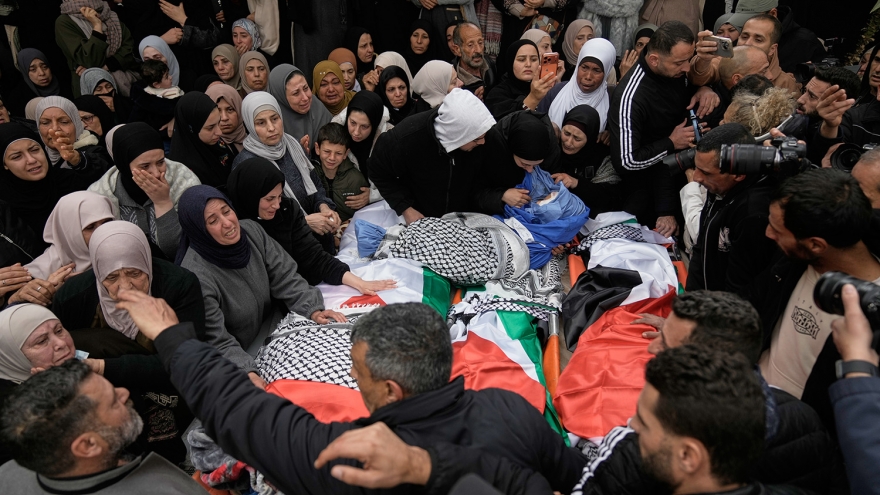 Binh sĩ Israel nổ súng khiến 4 người trong một gia đình thiệt mạng ở Bờ Tây