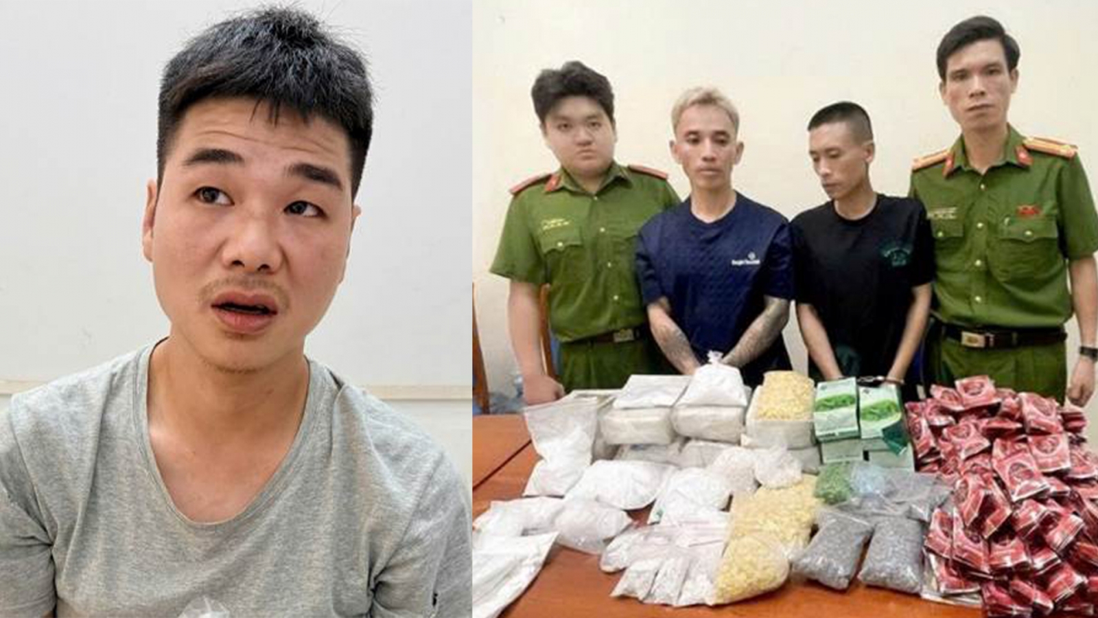 Bóc gỡ đường dây ma túy lớn ở Hà Nội, phát hiện cả súng đạn